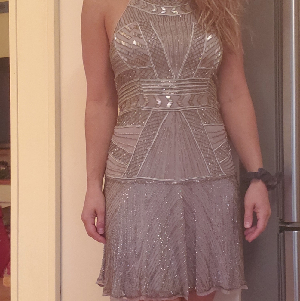 Beaded Parker Dress